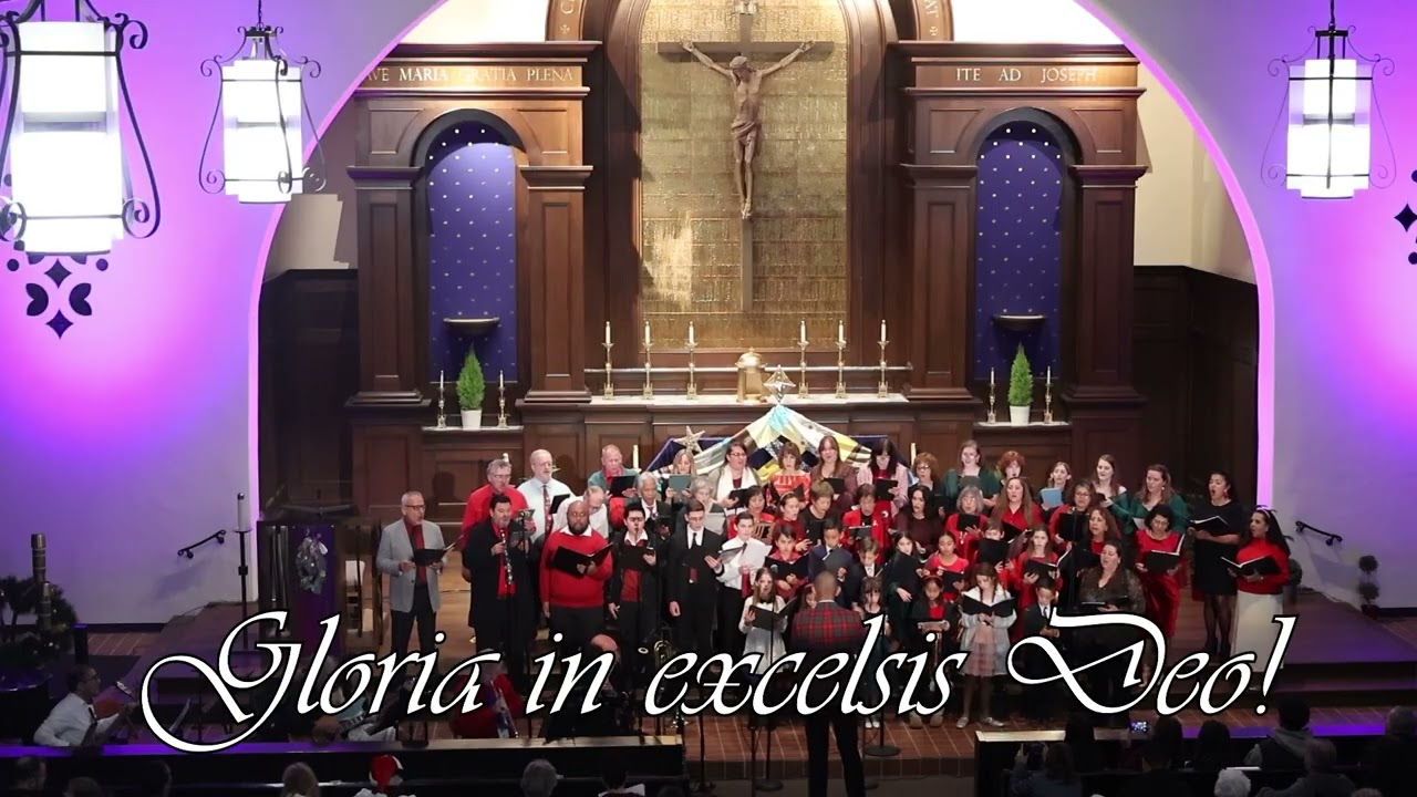 SMM Christmas Concert: Angels We Have Heard on High bilingual (English, Spanish)
