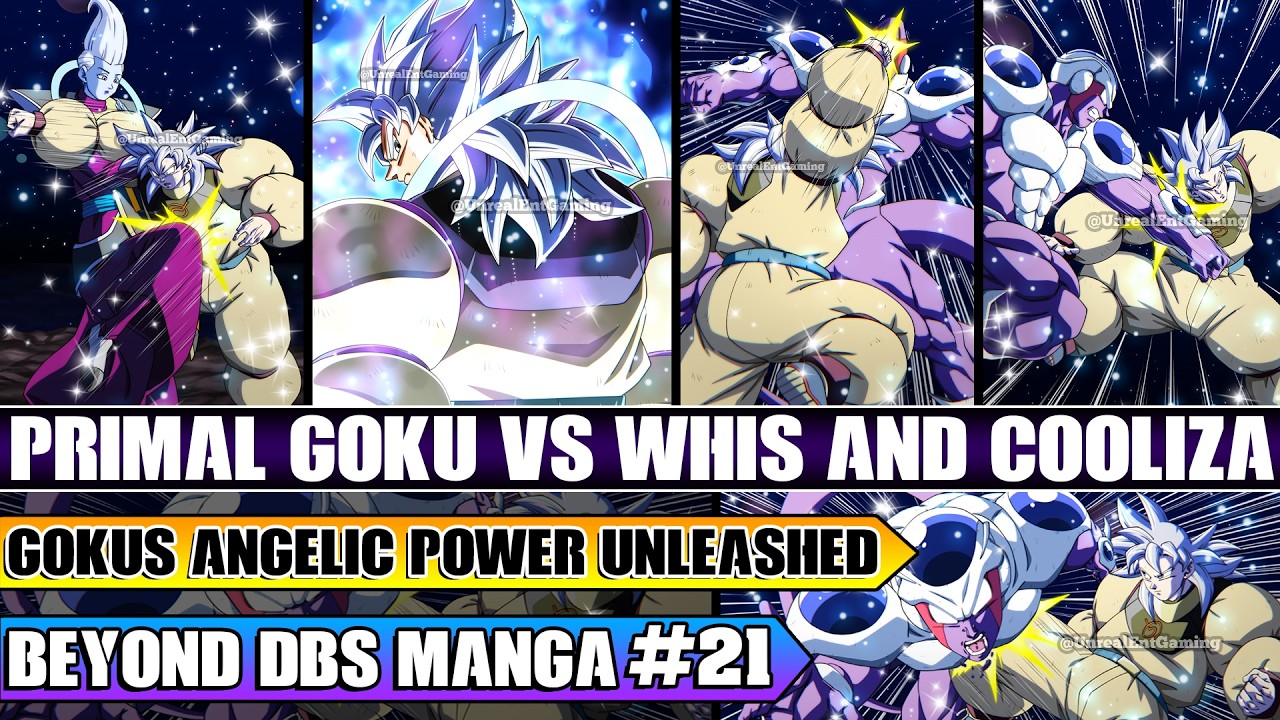 Beyond Dragon Ball Super Primal Ultra Instinct Goku Vs Whis And Cooliza! Angelic Power Unleashed