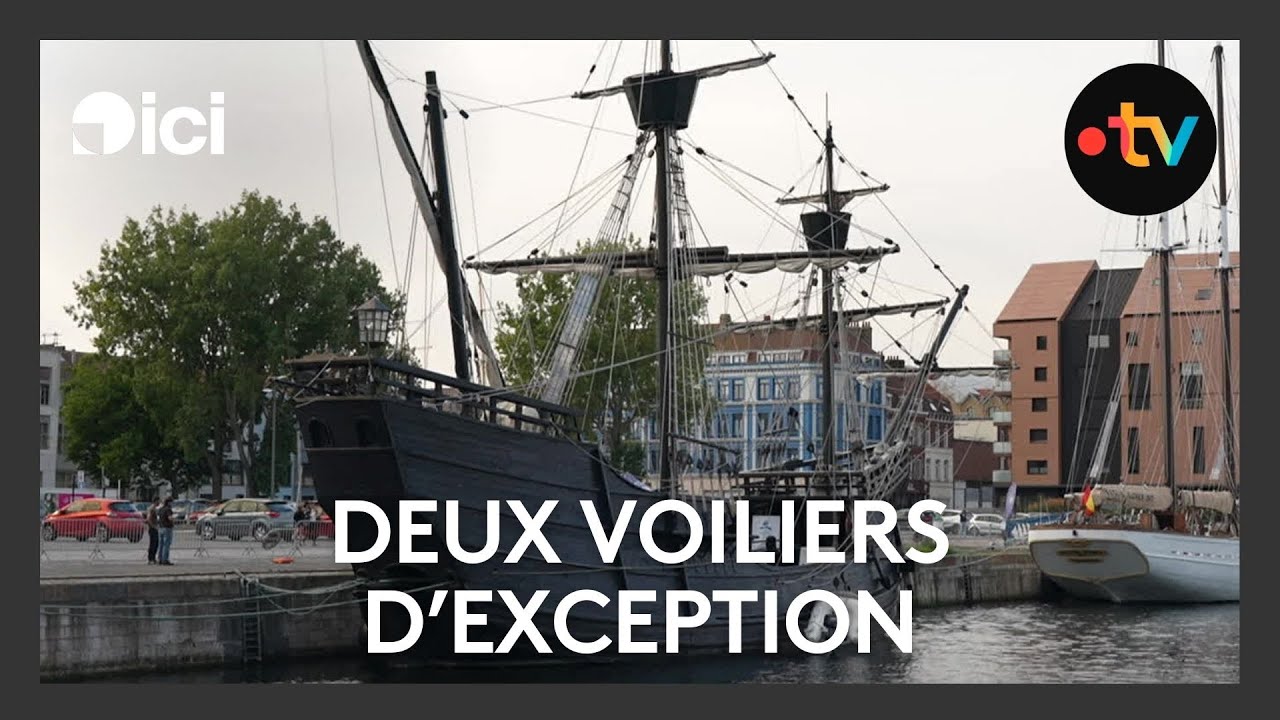 Deux voiliers d'exception à Dunkerque, ouverts au public