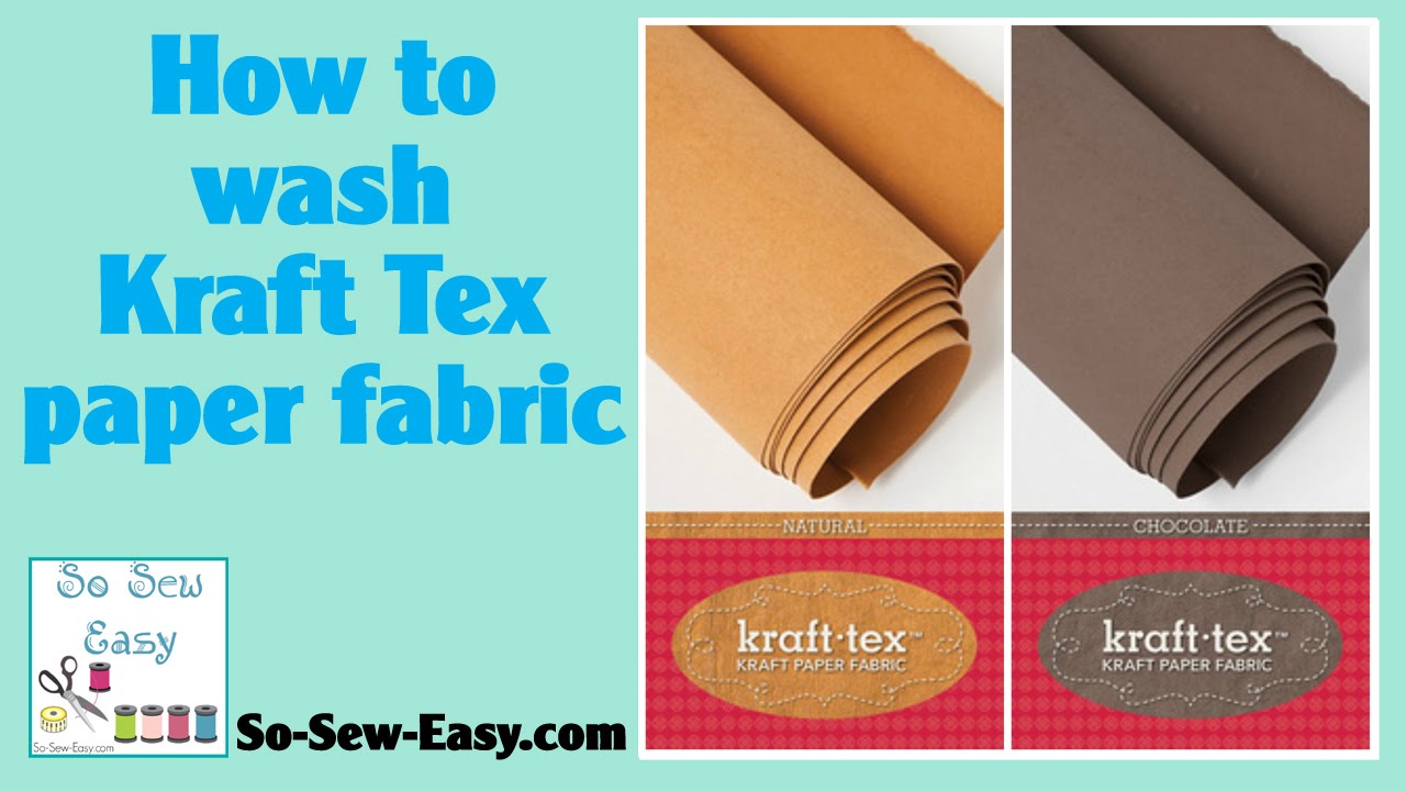 Kraft Tex - pre-washing comparison