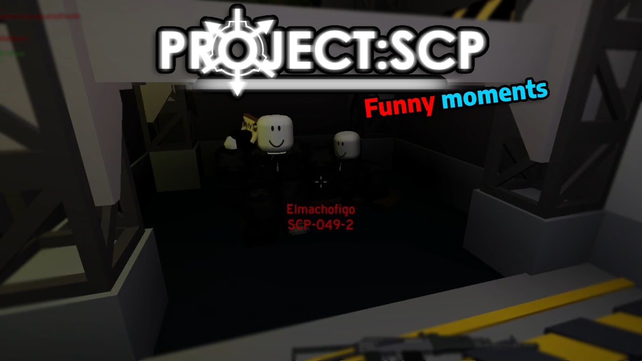 The P:SCP Funny moments(3) WITH A MIC - Project: SCP(Roblox)