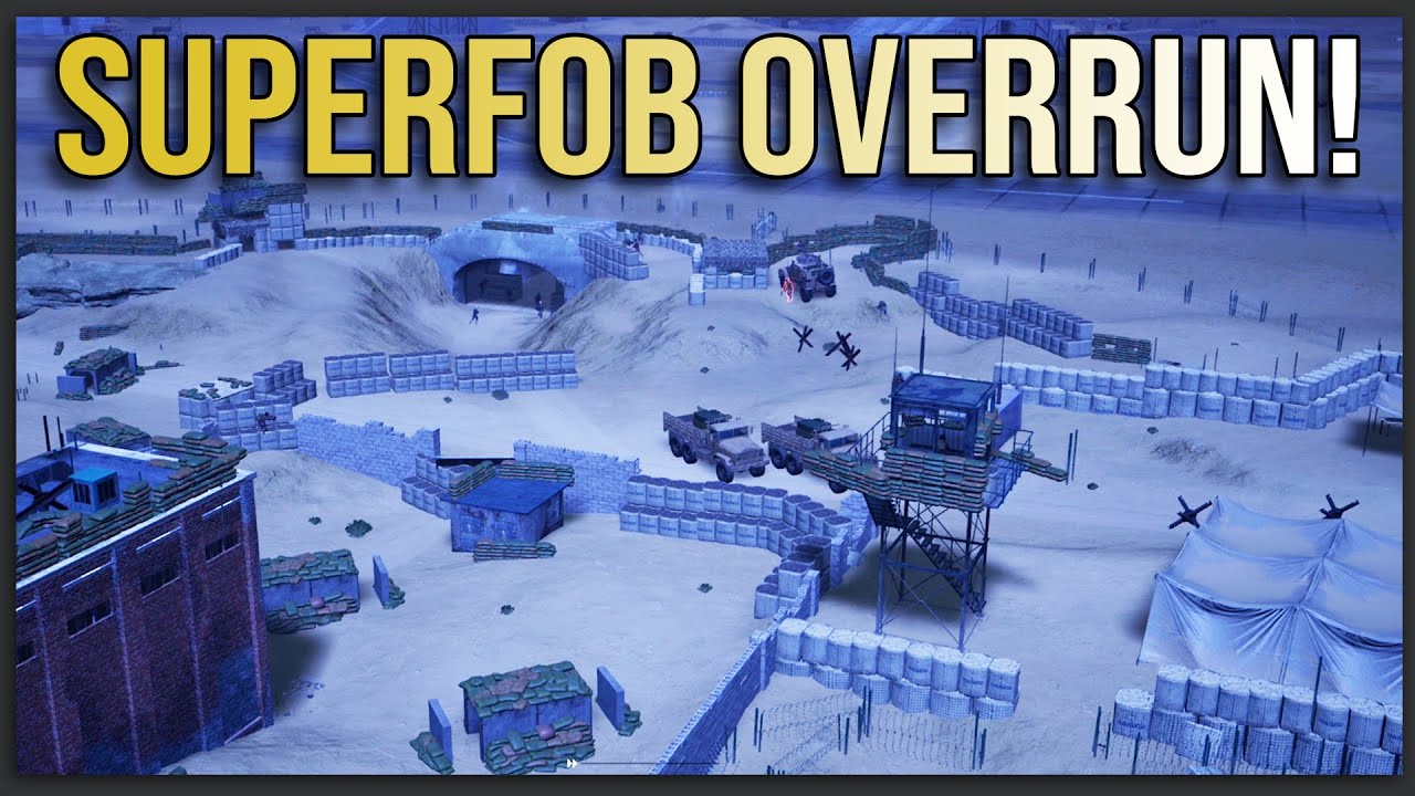 SUPERFOB DEFENSE AGAINST ENDLESS WAVES OF HOSTILES - Squad 1 Life Event