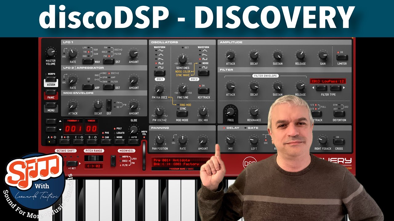 discoDSP Discovery Synth for MAC / Windows / Linux / iOS - Tutorial 1: Getting Started