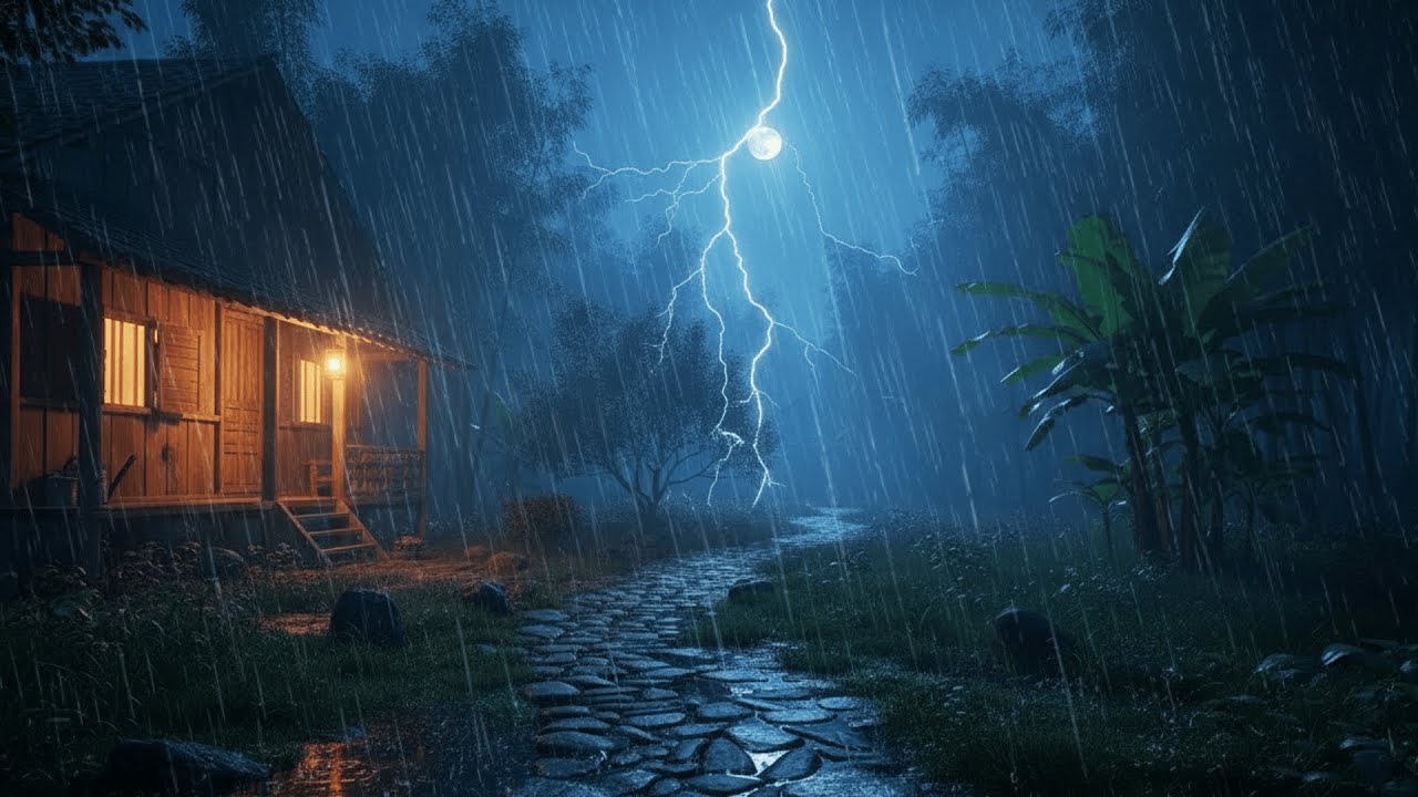 Rain Sounds for Sleeping | Calm & Peaceful Ambience to Relieve Insomnia & Anxiety