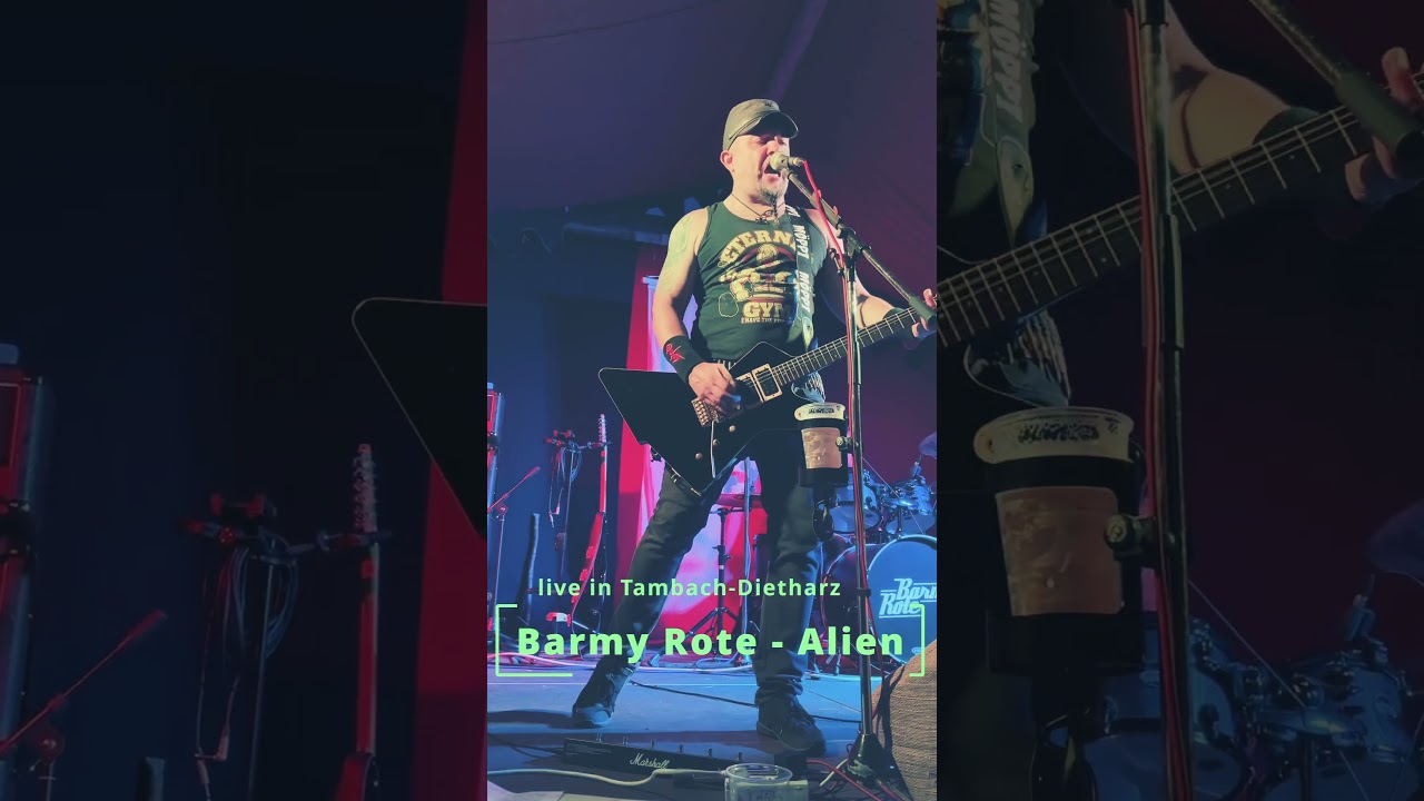 Barmy Rote - Alien, live in Tambach-Dietharz #metal #barmyrote #musik #newmusic #rock