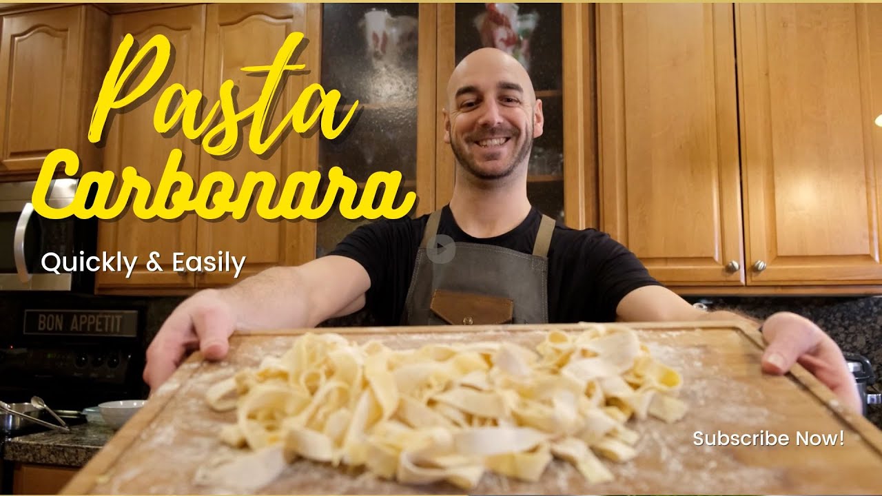 Unbelievable Pasta Carbonara  - Full Guide!
