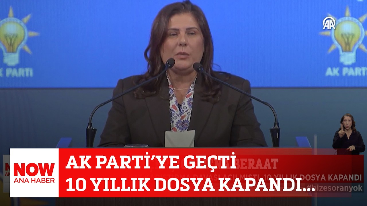 AK Parti’ye geçti 10 yıllık dosya kapandı... 26 Şubat 2026 Selçuk Tepeli ile NOW Ana Haber