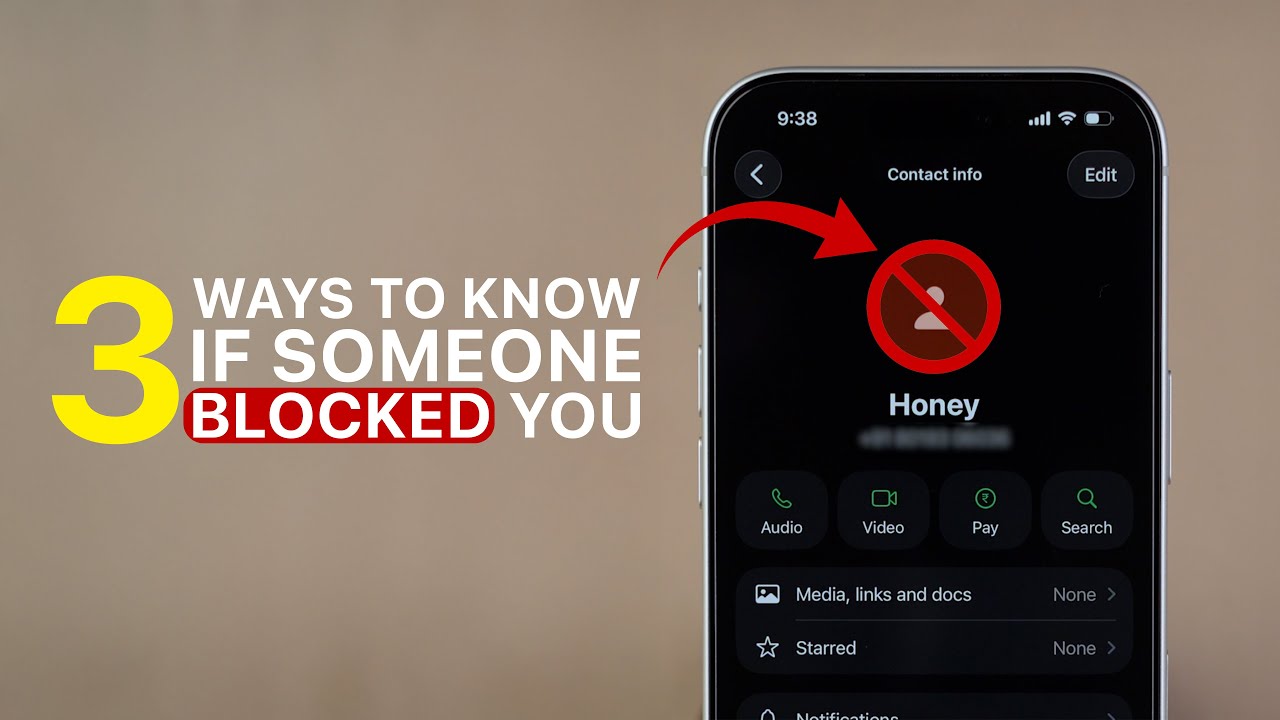 3 способа узнать, заблокировал ли вас кто-то в WhatsApp.