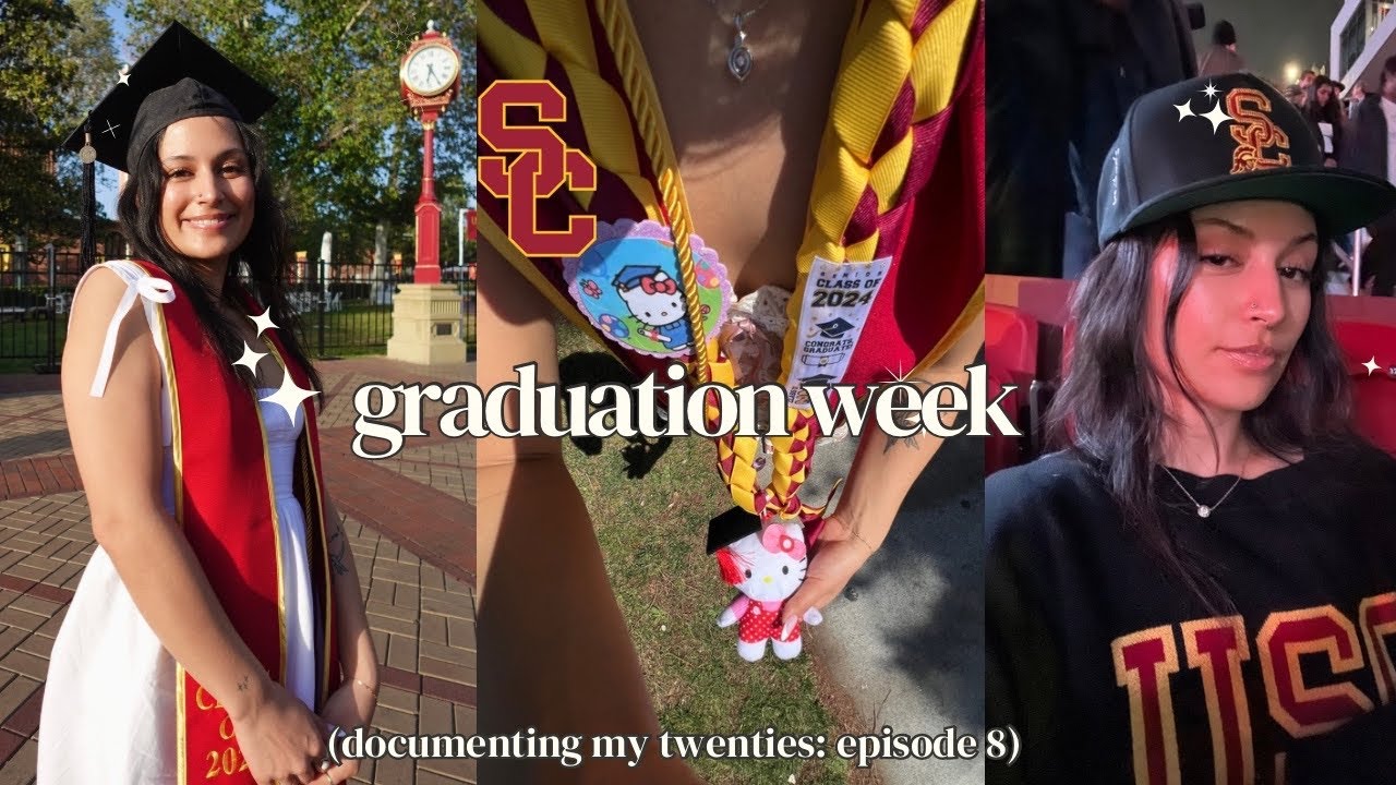 USC graduation vlog⋆ ˚✭.⋆ ˚・documenting my twenties (EPISODE 8)