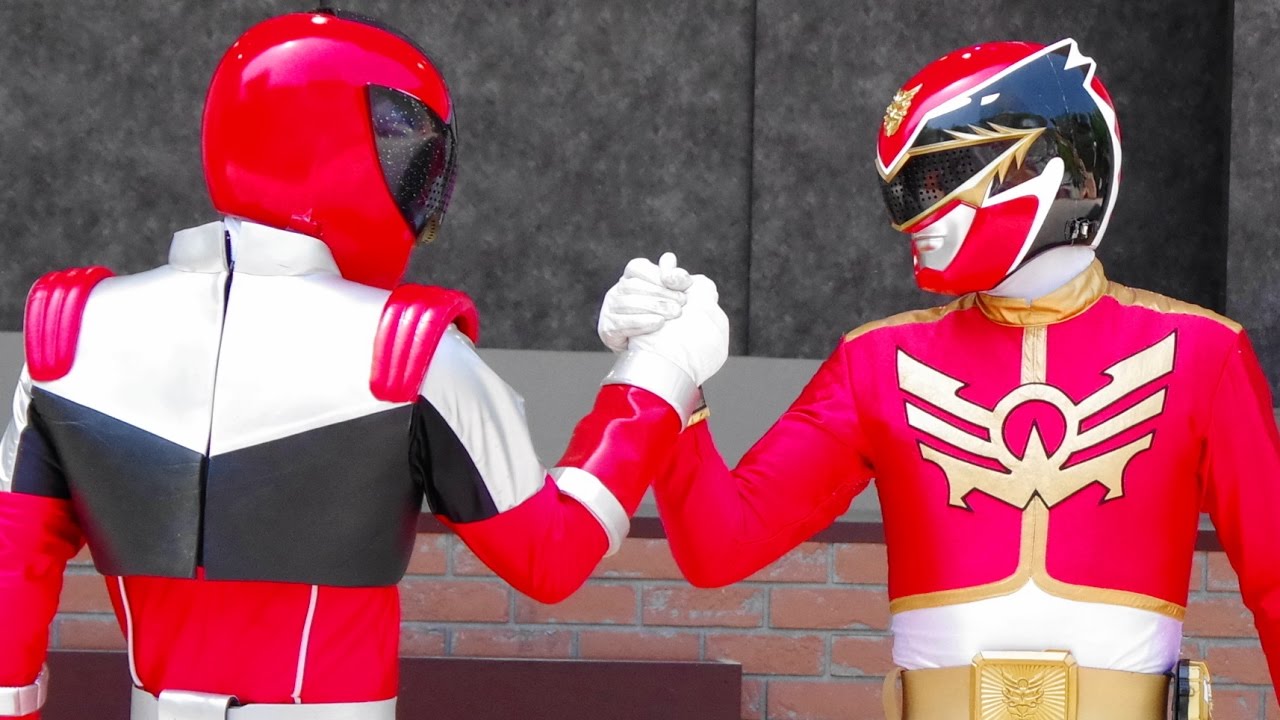 【宇宙戦隊キュウレンジャー】ゴセイレッド&ゴセイピンク登場！スペシャルショー 第7話 UchuSentaiKyuranger ひらパー