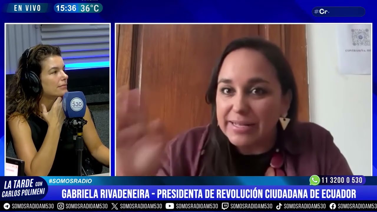 Análisis político de Ecuador y la transformación de la Revolución Ciudadana - Gabriela Rivadeneira