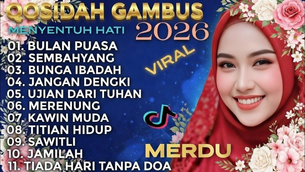 QOSIDAH  TERBARU 2026‼️ KOLEKSI QOSIDAH GAMBUS MODERN SPECIAL BULAN RAMADHAN   MERDU SEPANJANG MASA 