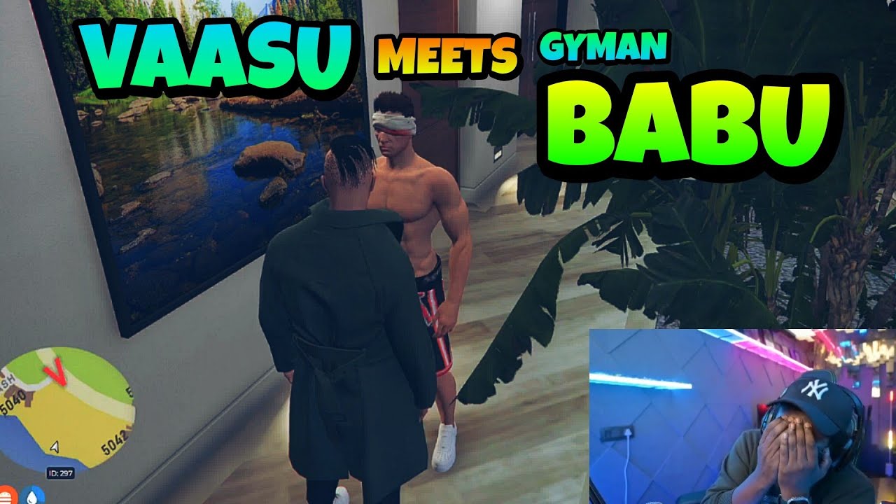 Vaasu Meets Gyman Babu 😂 Gang ലെ ഒരേ oru Gyman Tva Babu 😌😅 | Gta5 Roleplay | TKRP v2 | Panda Gaming