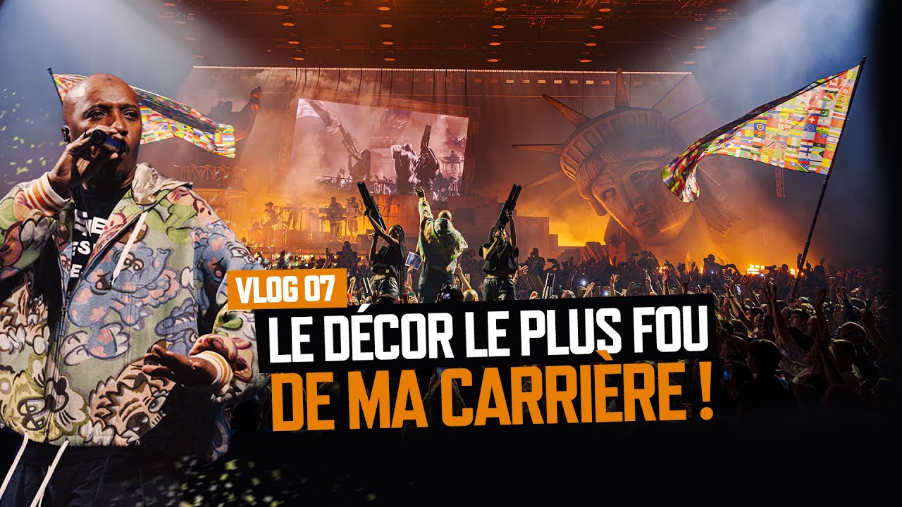 Vlog 07 - Le d&eacute;cor le plus fou de ma carri&egrave;re : le Freedom Tour !