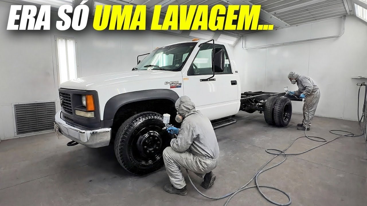 MEU AMIGO PINTOU MINHA GMC SEM EU SABER E ESSE FOI O RESULTADO!