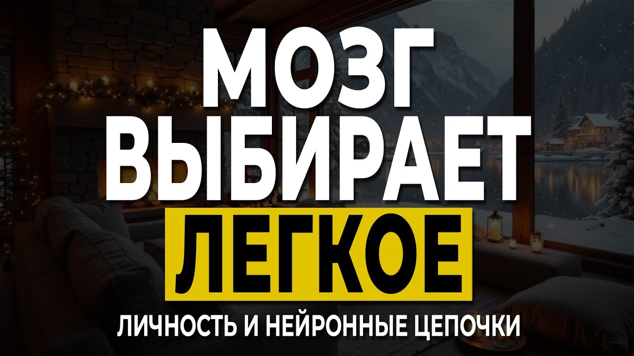 Почему мозг выбирает не лучшее, а более простое