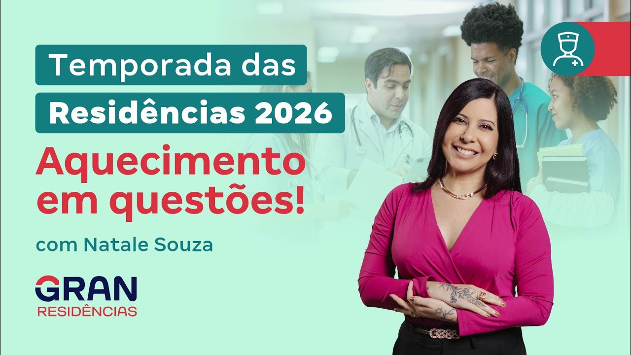 Temporada das Residências 2026 | Aquecimento em questões!