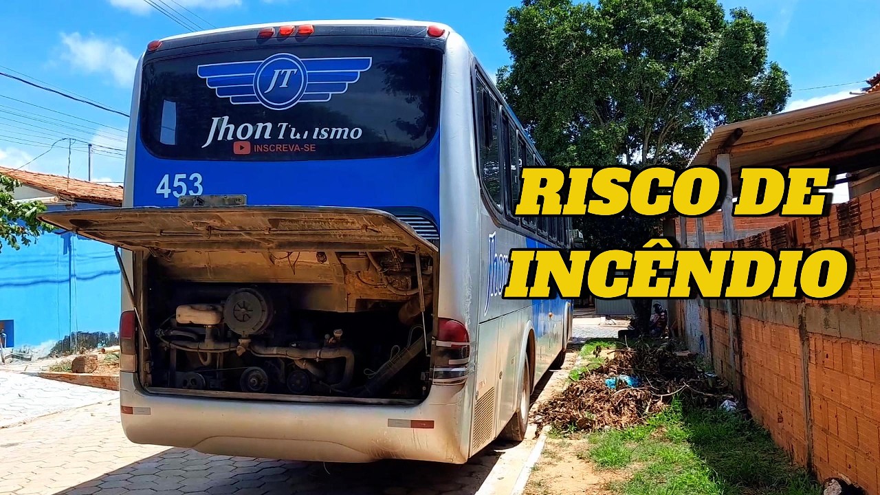 RISCO DE INCÊNDIO, PROBLEMA NO ESCAPAMENTO