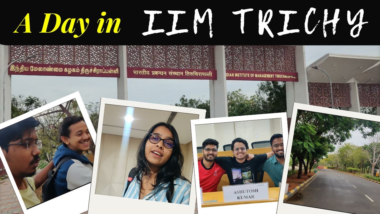 A Day in the life of IIM Trichy MBA student
