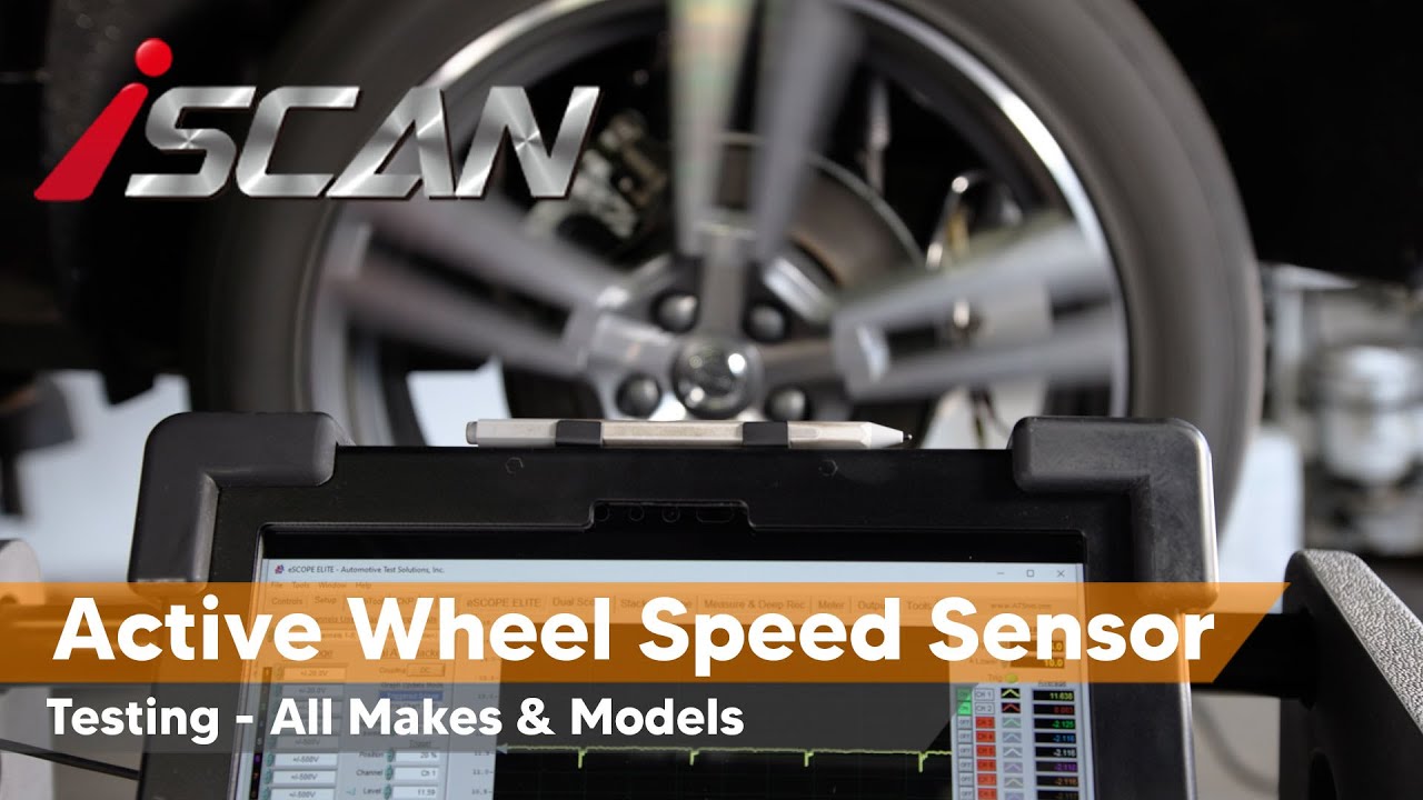 Best Way to Test & Diagnose an Active Wheel Speed Sensor | Magneto Resistive Element (MRE) Sensor