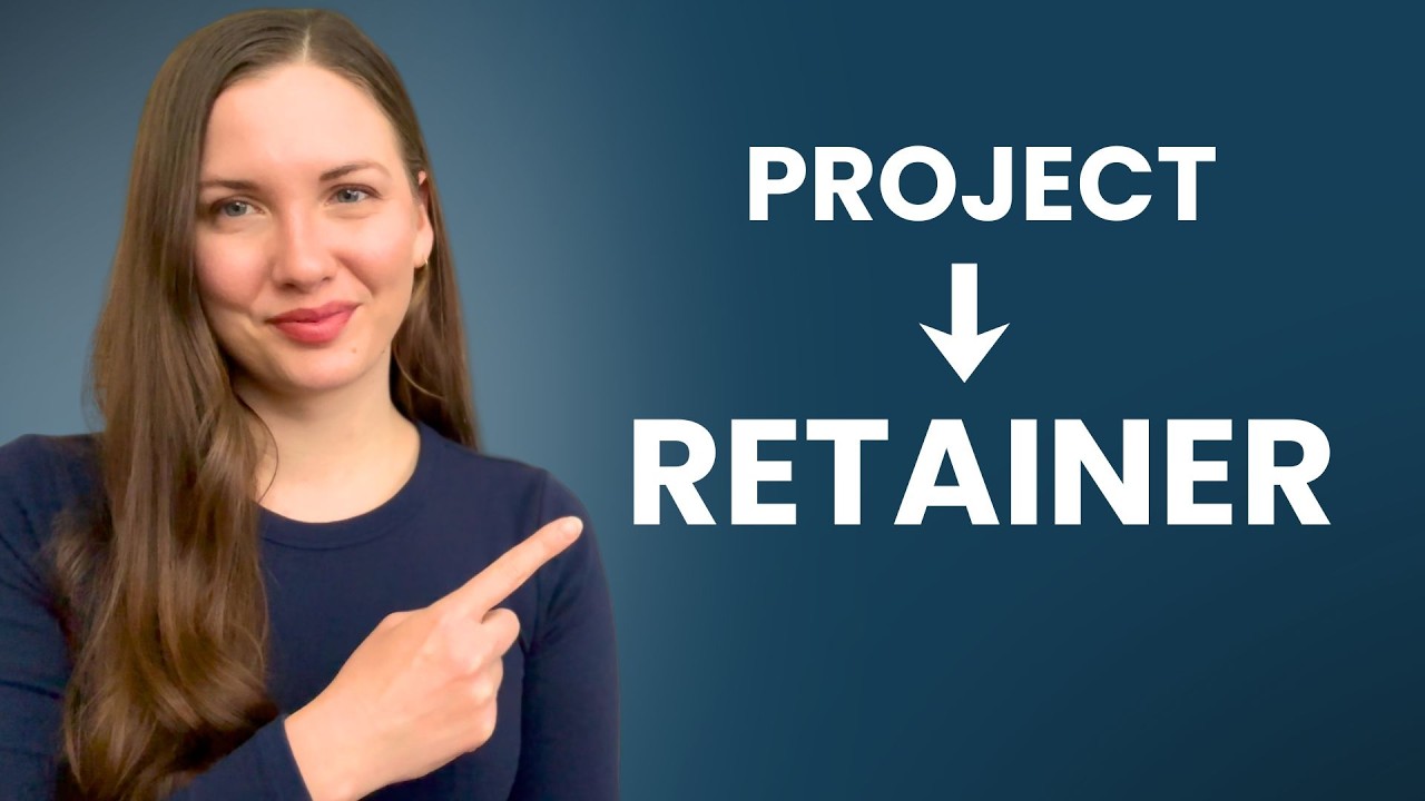 How I Turn $300 Freelance Projects Into $2.5k/Mth Retainers