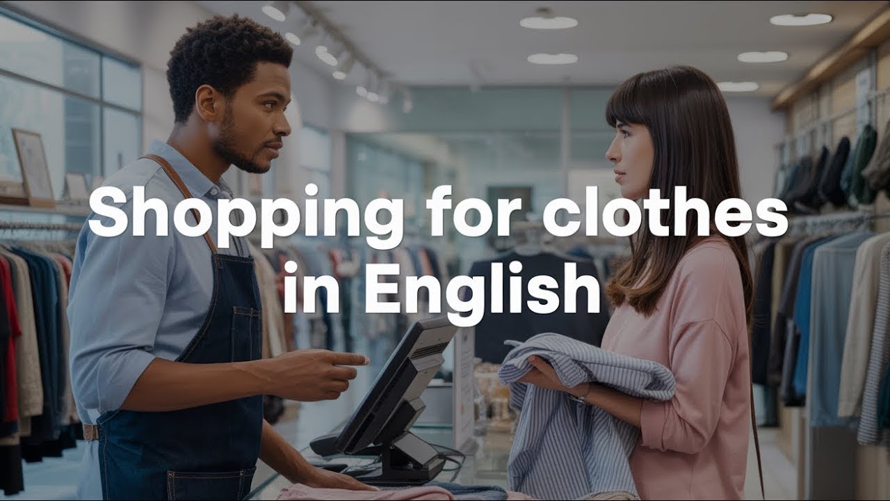 Learn English Shopping Vocabulary   Buying Clothes, Returns & Exchanges   English Conversation