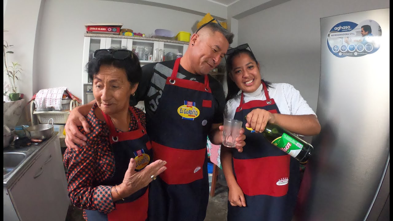 COCINANDO PARIHUELA CON PELOTERO BAILARIN #comidaperuana