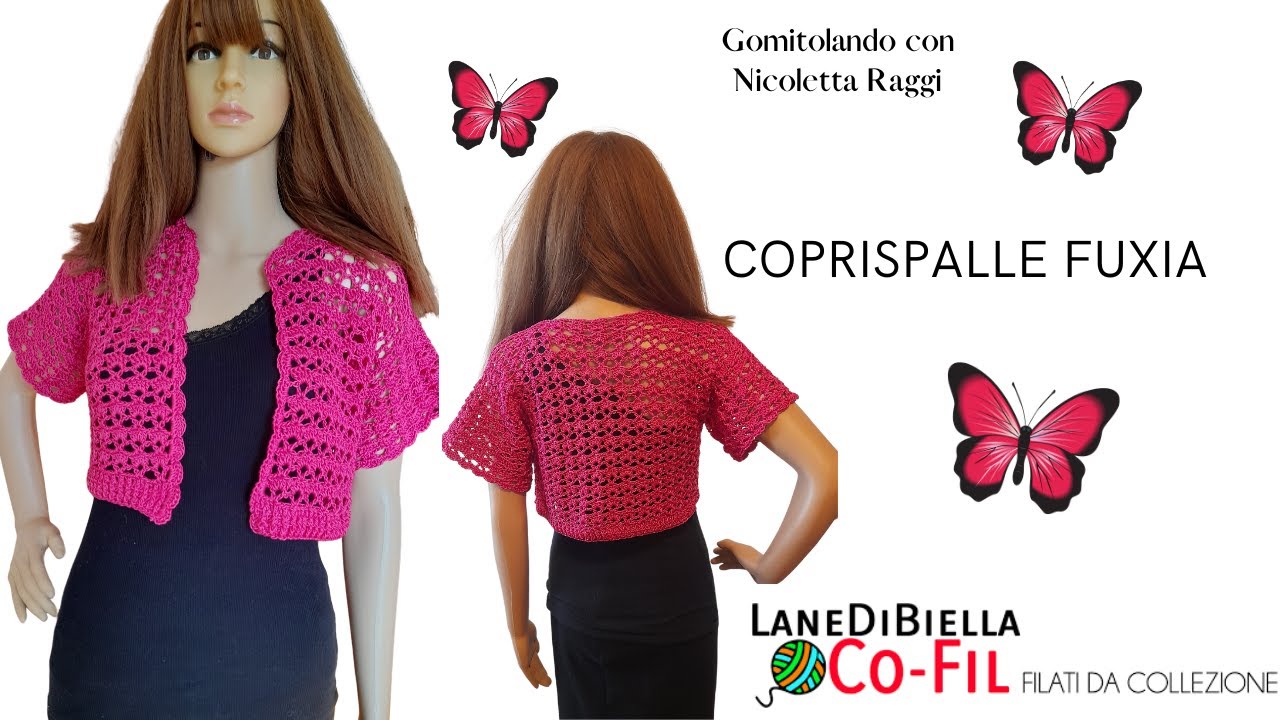 TUTORIAL UNCINETTO: COPRISPALLE FUXIA