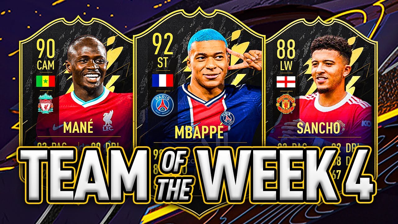 INFORM MBAPPE, MANE & SANCHO?! 😱 TOTW #4 PREDICTIONS! - FIFA 22 Ultimate Team
