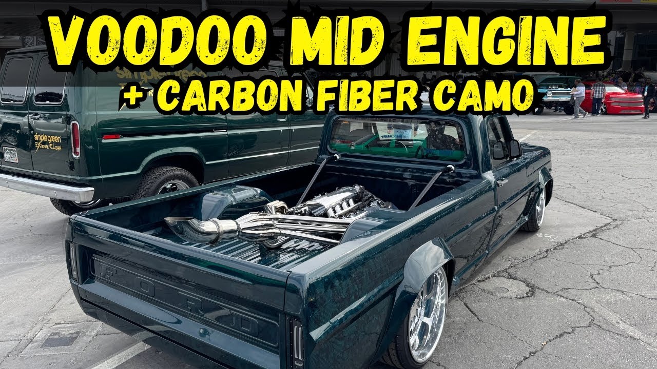 Пикап Ford VooDoo из углеродного волокна со средним расположением двигателя