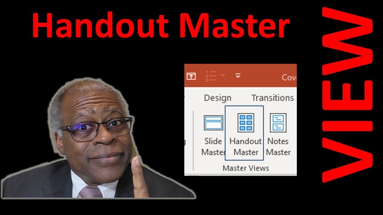 Using Handout Master View in PowerPoint