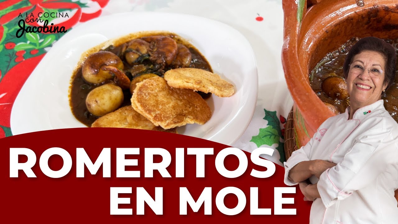 ROMERITOS EN MOLE