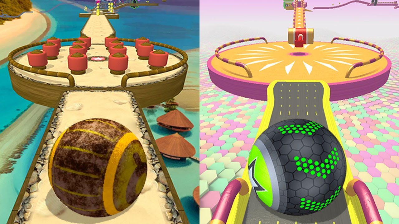 🏳️‍🌈 Going Balls VS Action Balls,Rolling Balance Ball 3D,Rolling Ball Sky Escape,Super Rolling Balls