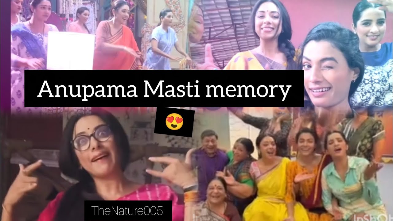 Anupama Masti with Dance Rani's 😍💕 Dance Rani's BTS | Anupama Serial 