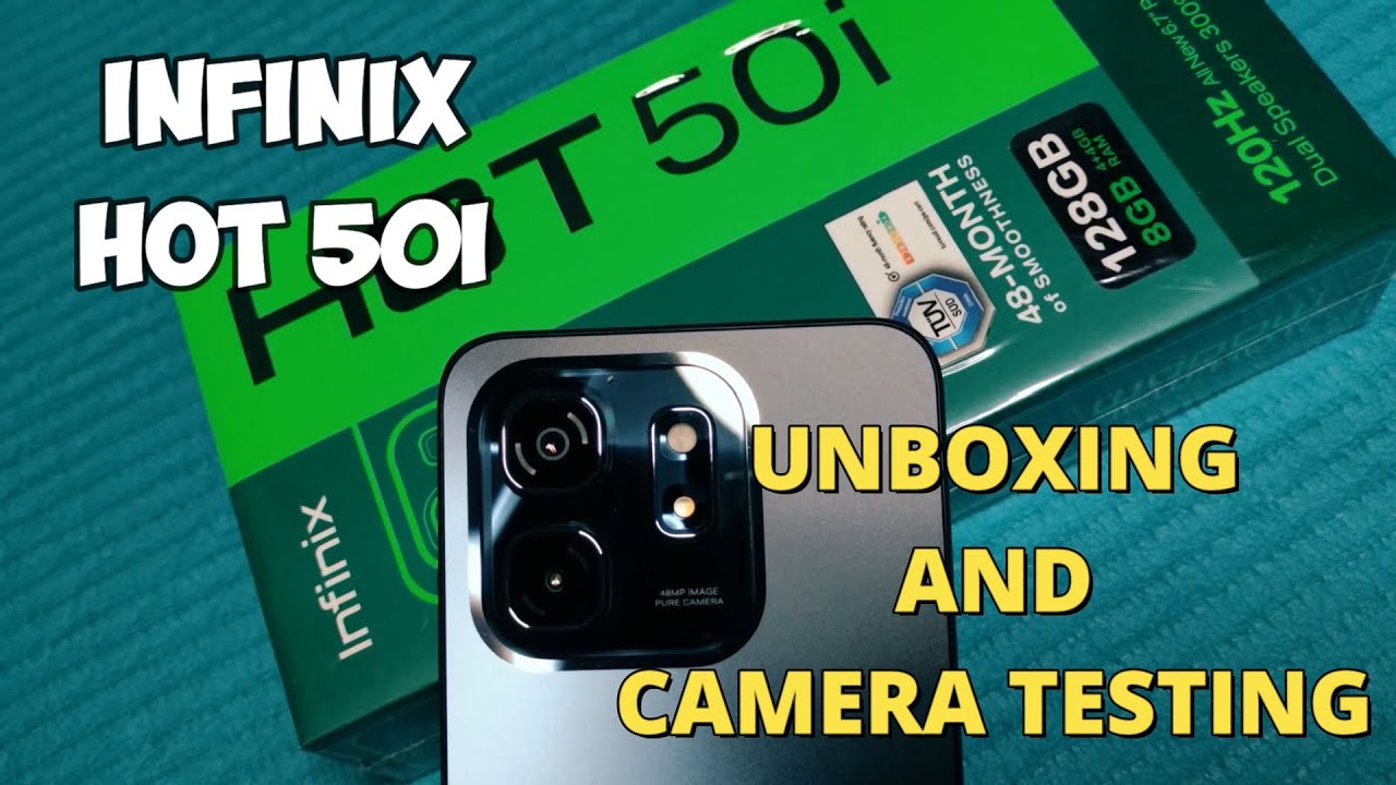 Infinix Hot 50i Unboxing and Camera Testing