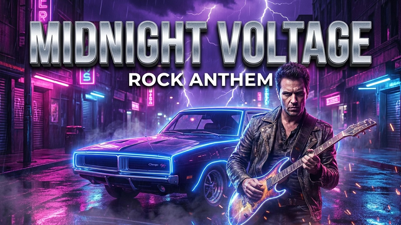 Midnight Voltage 🔥​🎸​  Rock Anthem
