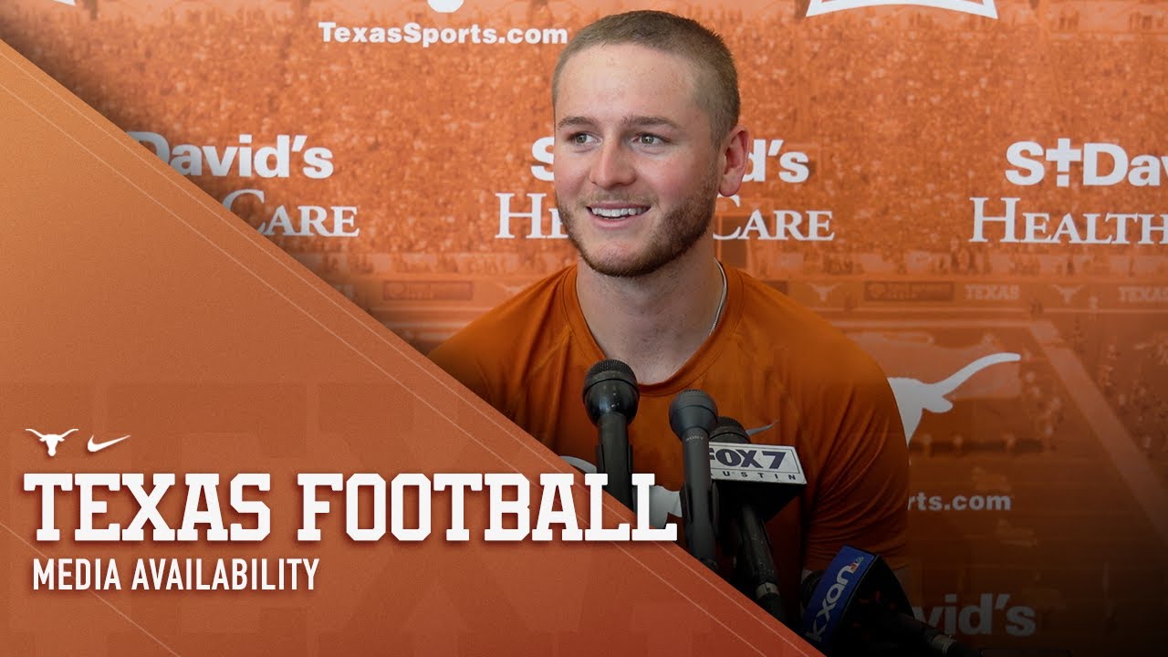 Texas Football Media Availability [Aug. 10, 2023]