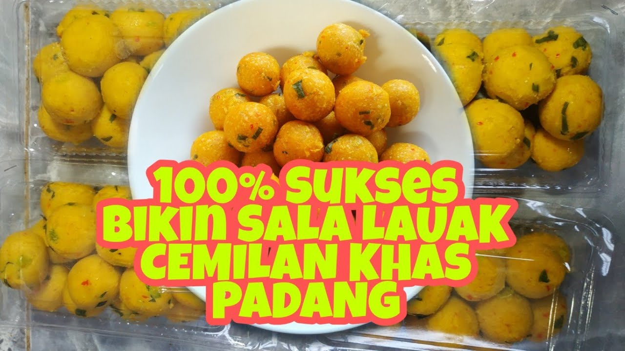 SALA LAUAK KHAS PADANG II IDE BISNIS CEMILAN DARI TEPUNG BERAS DAN IKAN ASIN, FAVORIT BANGET NIH!!