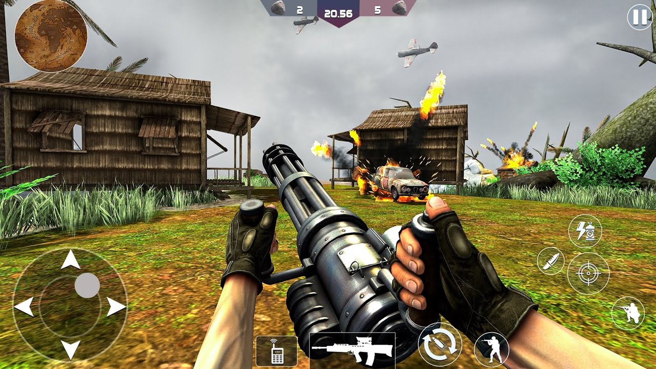 FPS Robot Shooter Strike Anti-Terrorist Shooting🚁🪂 New #2026​ Update  Android GamePlay 