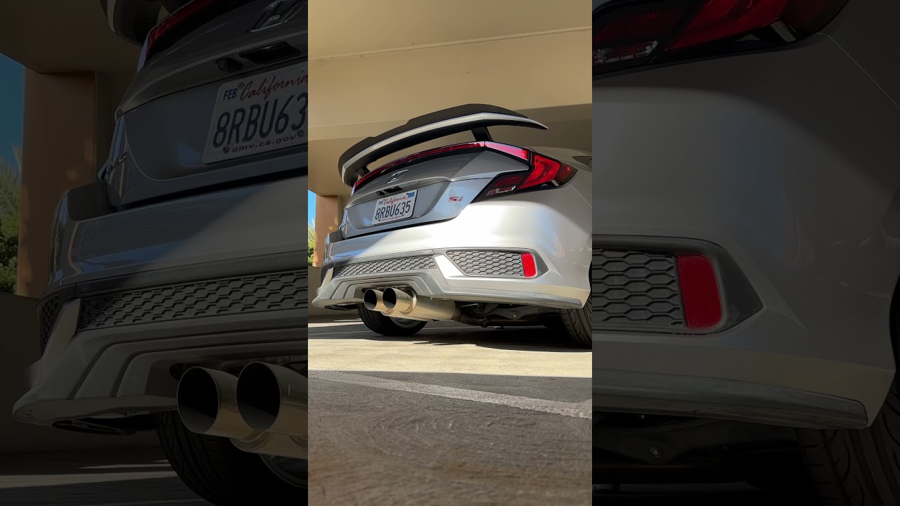 Skunk2 Exhaust 10th Gen Civic Catless #10thgencivicsi #stance #automobile