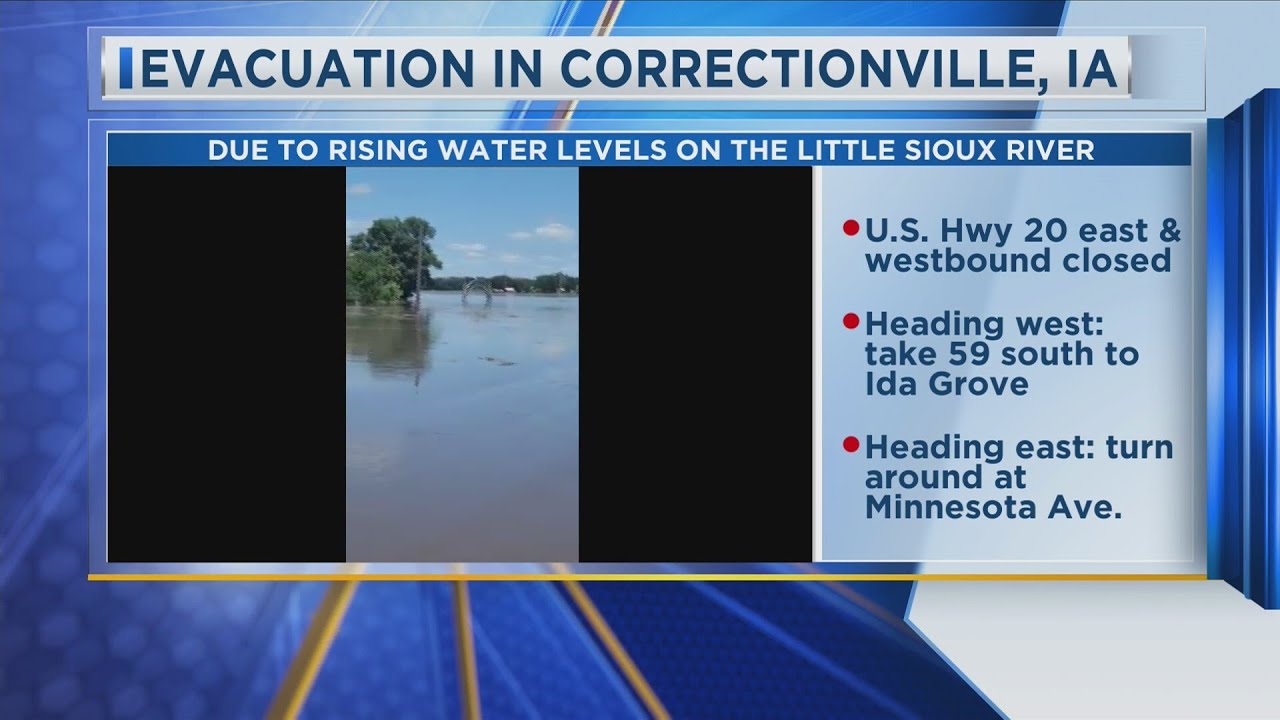 Evacuation In Correctionville