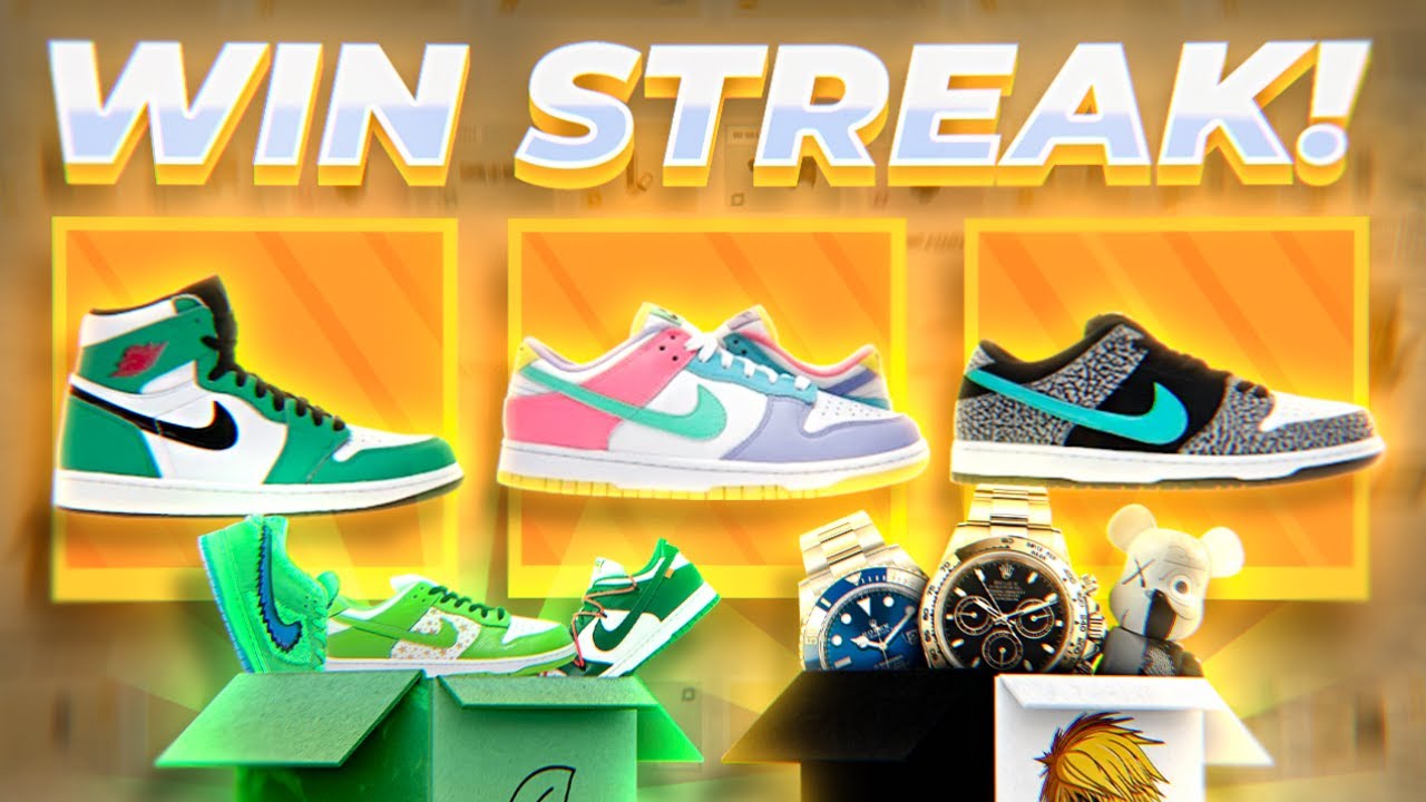 HUGE WIN STREAK ON HYPEDROP CASE BATTLES...
