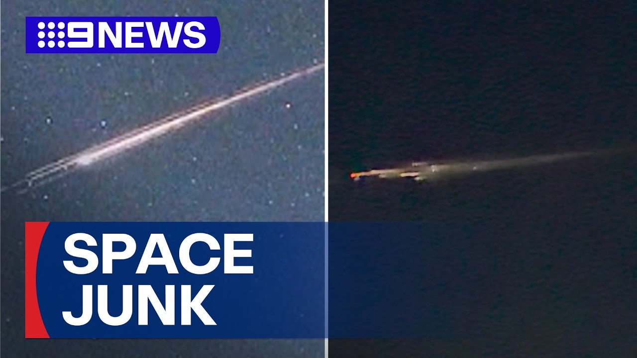 Victorians stopped by flying space objects | 9 News Australia