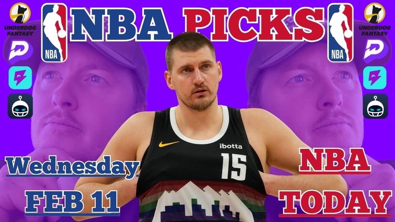 My 5 Best NBA Picks Today | Wednesday February 11 | Player Props, Bets, and Predictions