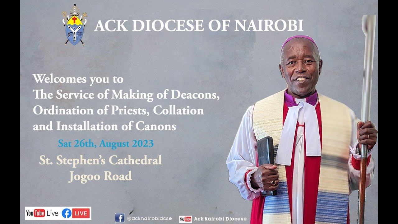 Ordination of Priests, Making of Deacons,  Collation and Installation of Canons
