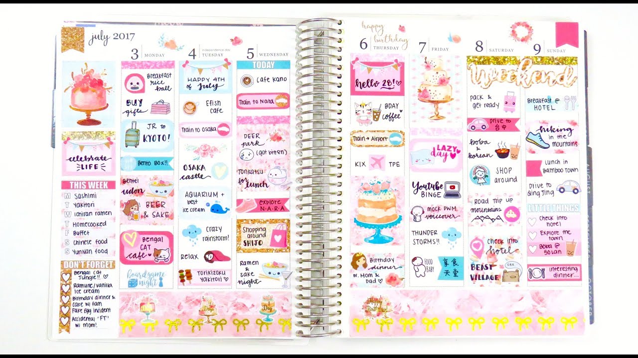 Birthday Plan with Me: Ft. Ctrl Alt Kawaii