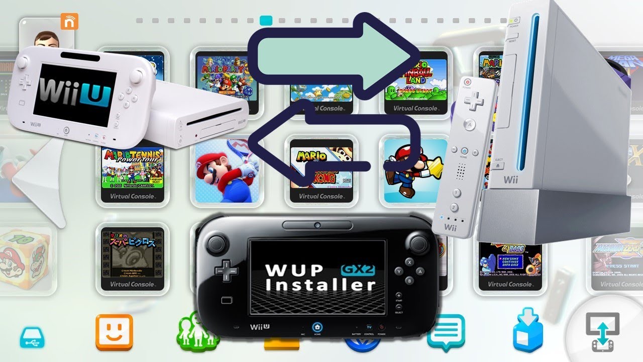 Instala Juegos De Nintendo Wii Directamente en el Menu de Wii u l Juegos de Wii l  Directo en Wii u