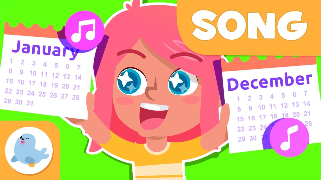 MONTHS SONG 📅 Educational Song 🎶 Months of the Year for Kids 👦​👧​