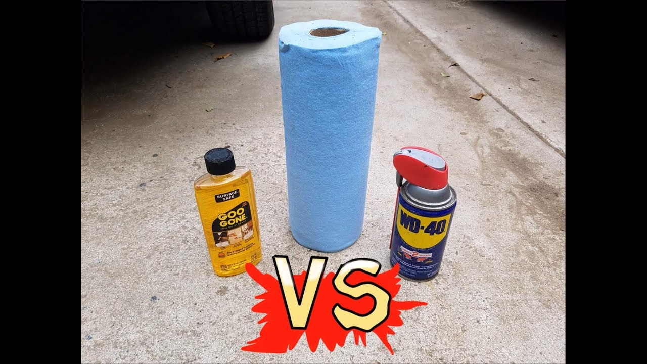 Goo Gone Vs WD-40: Adhesive Remover