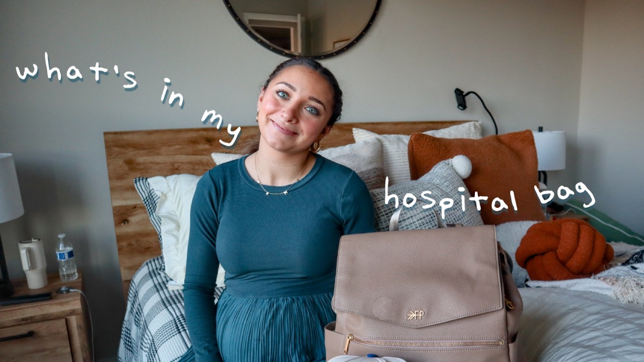 WHAT&rsquo;S IN MY HOSPITAL BAG | what I packed labor, delivery, & for baby
